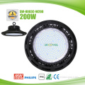 5 Years Warranty 140lm/w Dimmable Industrial UFO LED Highbay for warehouse 120W 150W 200W 240W